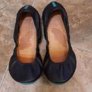 Tieks, Size 10, Matte Black Ballet Flat